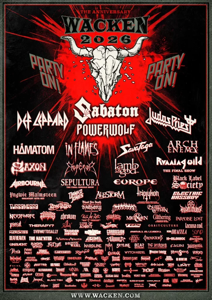 Wacken Open Air 2026