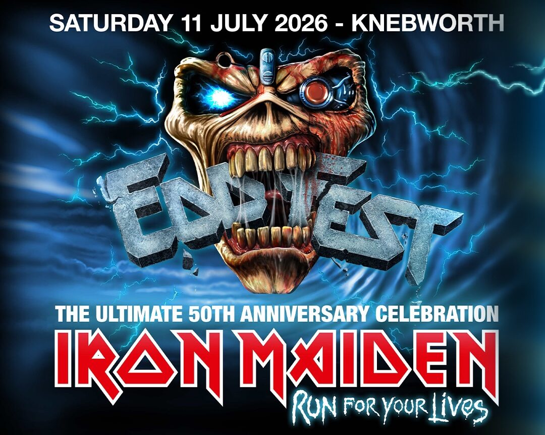Iron Maiden revela todos os detalhes do EDDFEST em Knebworth | MND