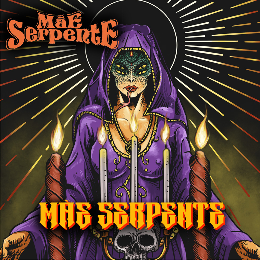 Capa do single Mãe Serpente